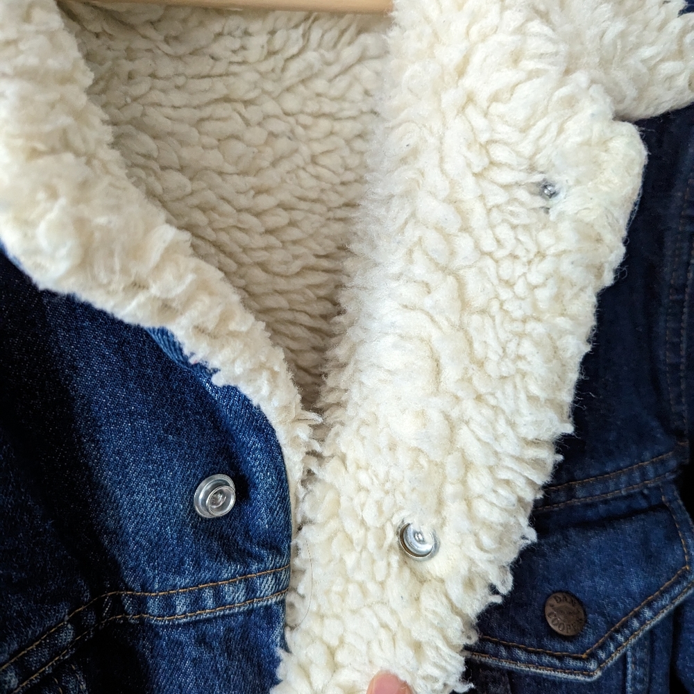Vintage Trucker Sherpa-lined Jean Jacket - Picture 5 of 7